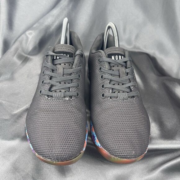 NOBULL Outwork Patchwork Trainer Shoes Men’s 6 Women’s 7.5 Gray Gum Superfabric - Picture 5 of 13